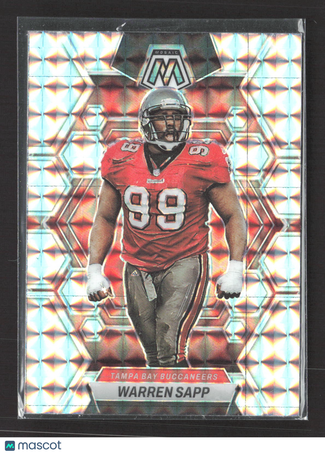 2023 Panini Mosaic Prizm Warren Sapp #232 Silver