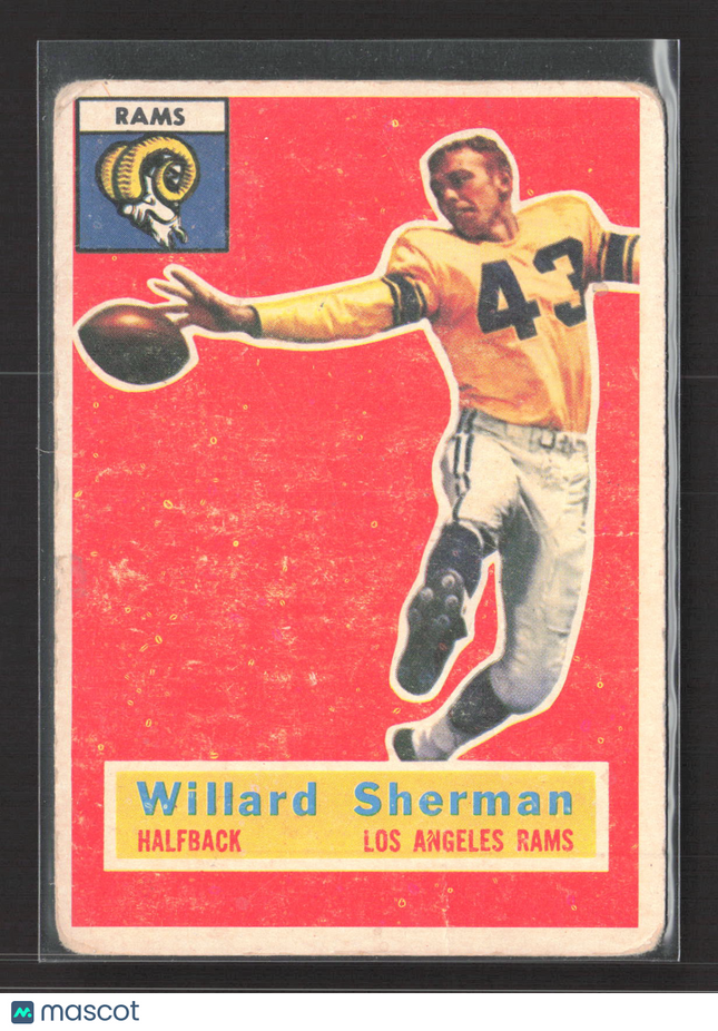 1956 Topps Willard Sherman #66