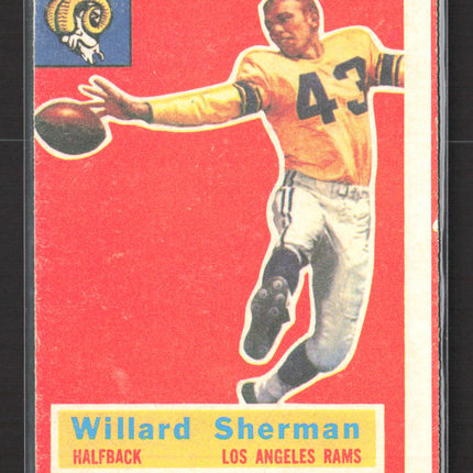 1956 Topps Willard Sherman #66
