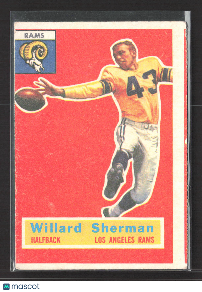 1956 Topps Willard Sherman #66