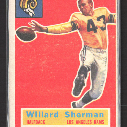 1956 Topps Willard Sherman #66