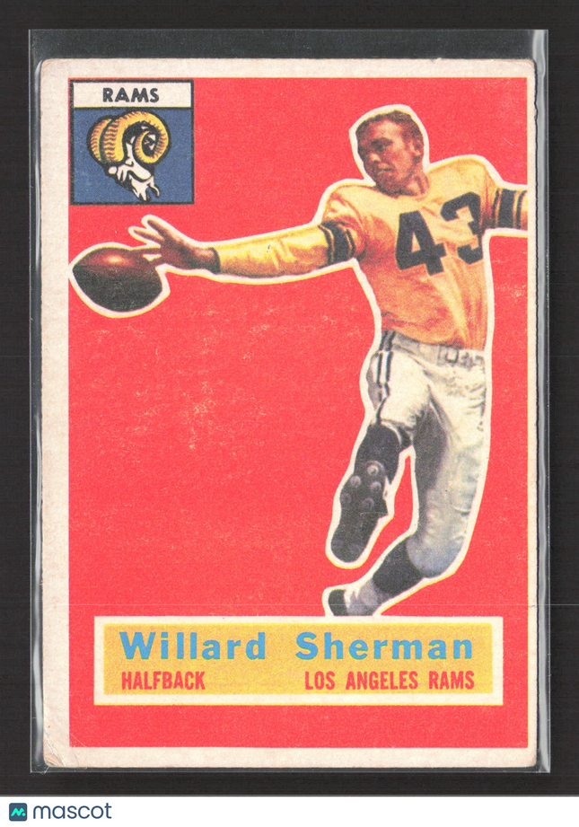 1956 Topps Willard Sherman #66