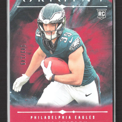 2024 Panini Origins Football Will Shipley #126 RC 143/149