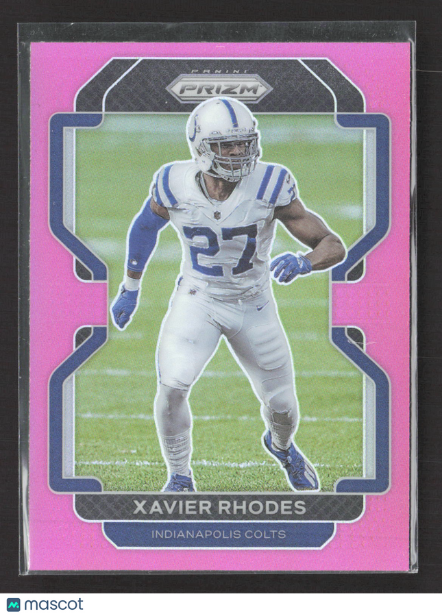 2021 Panini Prizm Xavier Rhodes #29 Pink