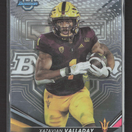 2022 Bowman University Xazavian Valladay #32