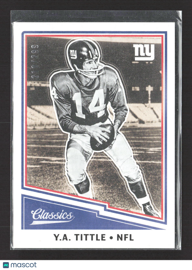 2017 Panini Classics Y.A. Tittle #128