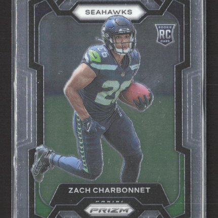 2023 Panini Prizm Zach Charbonnet #392 RC