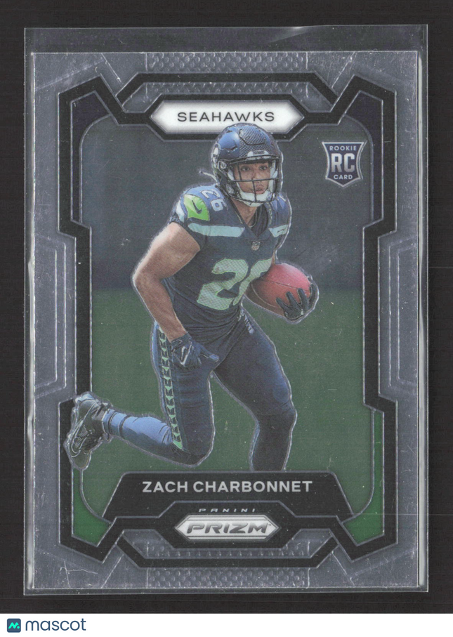 2023 Panini Prizm Zach Charbonnet #392 RC