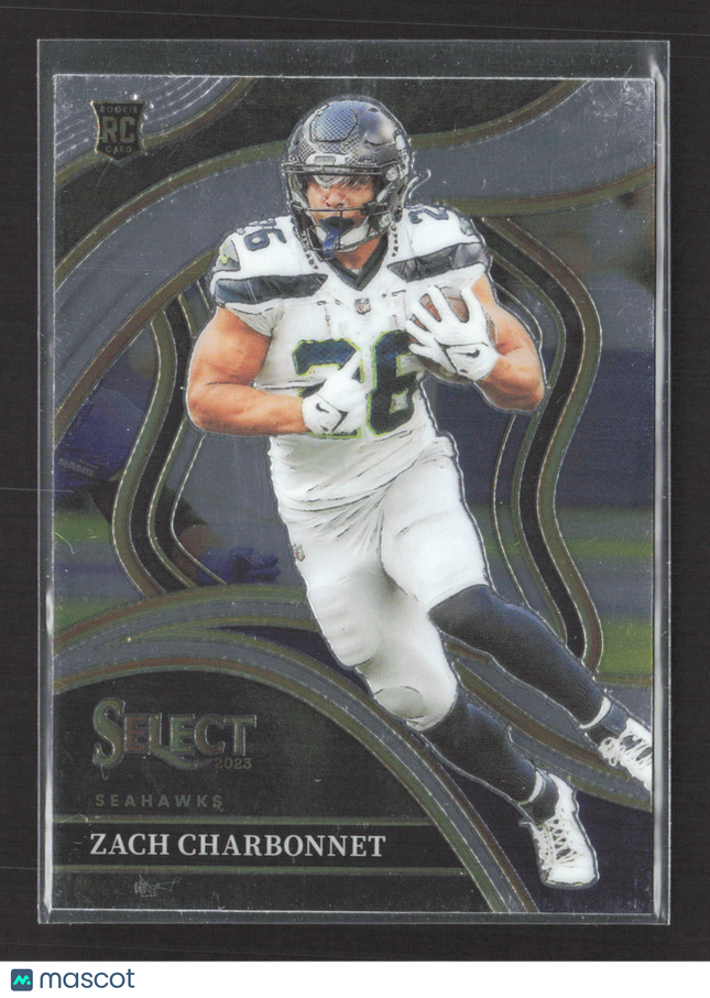 2024 Panini Select Club Level Zach Charbonnet #202 RC