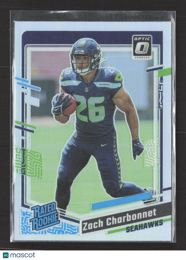 2023 Panini Donruss Optic Zach Charbonnet #294 holo