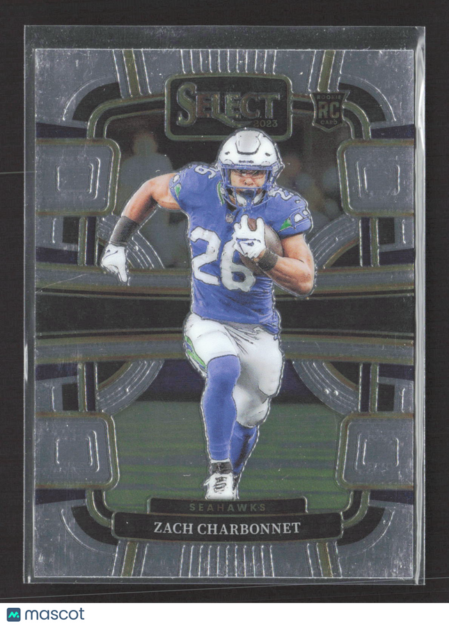 2024 Panini Select Concourse Zach Charbonnet #86 RC