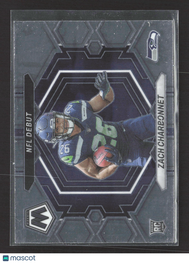 2023 Panini Mosaic NFL Debut Zach Charbonnet #ND-11 RC