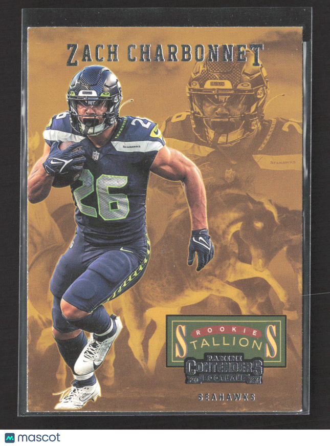 2023 Panini Contenders Rookie Stallions Zach Charbonnet #16