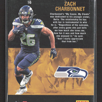 2023 Panini Contenders Rookie Stallions Zach Charbonnet #16