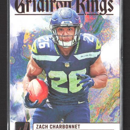 2023 Donruss Gridiron Kings Zach Charbonnet #RGK-15