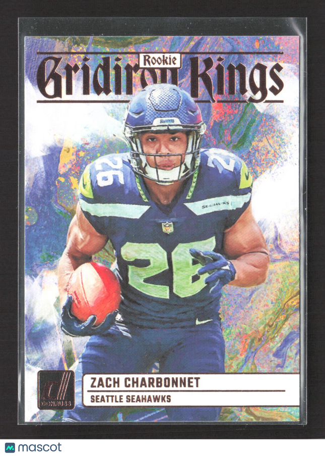 2023 Donruss Gridiron Kings Zach Charbonnet #RGK-15