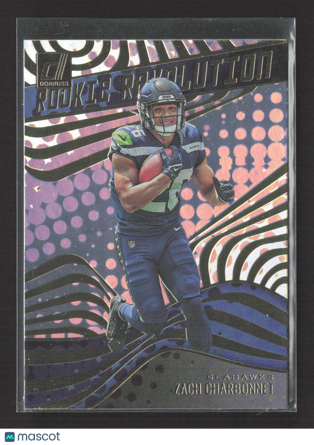 2023 Panini Donruss Rookie Revolution Zach Charbonnet #RR-34
