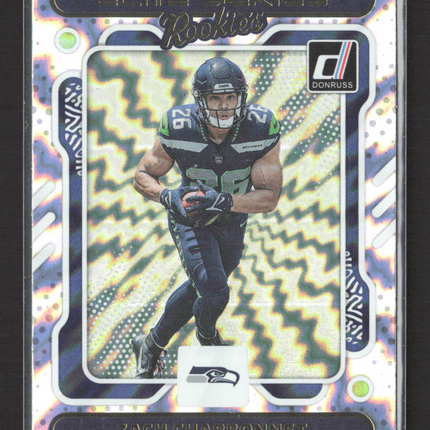 2023 Panini Donruss Elite Series Rookies Zach Charbonnet #16 Mosaic