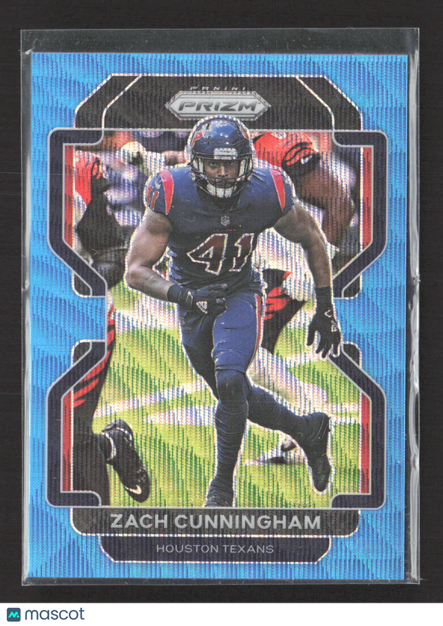 2021 Panini Prizm Zach Cunningham #38 Blue Wave 042/199