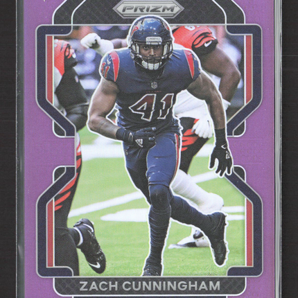 2021 Panini Prizm Zach Cunningham #38 Purple 122/125