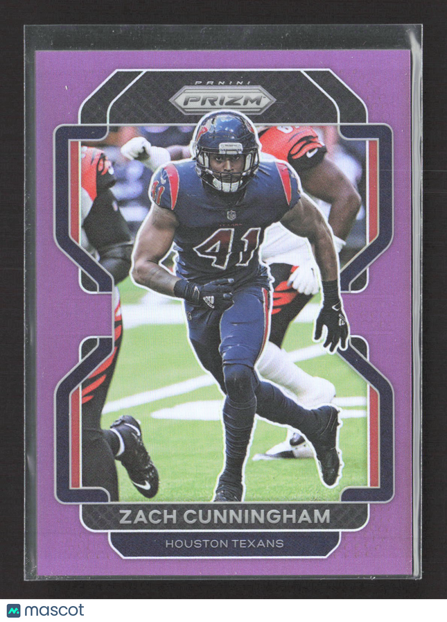 2021 Panini Prizm Zach Cunningham #38 Purple 122/125