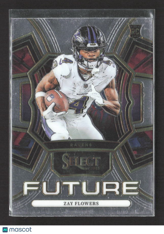 2024 Panini Select Future Zay Flowers #FUT-ZFL RC