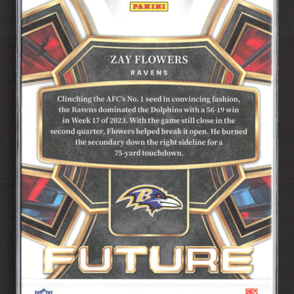 2024 Panini Select Future Zay Flowers #FUT-ZFL RC