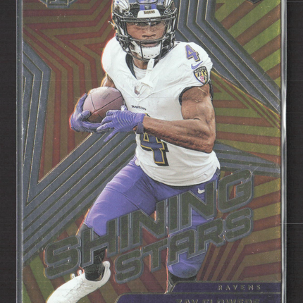 2024 Panini Illusions Shining Stars Zay Flowers #25 RC