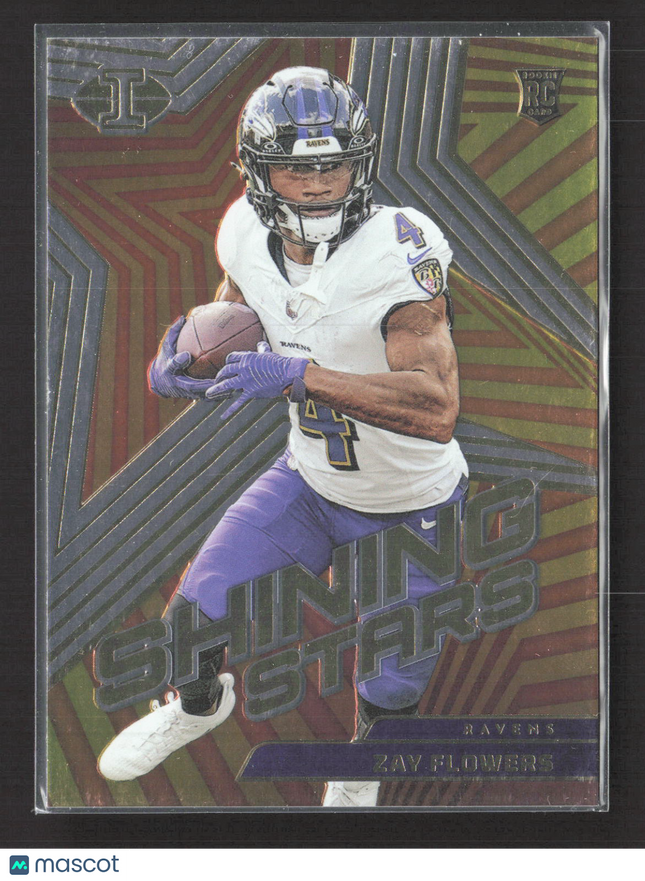 2024 Panini Illusions Shining Stars Zay Flowers #25 RC