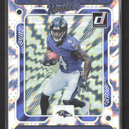 2023 Panini Donruss Elite Series Rookies Zay Flowers #9