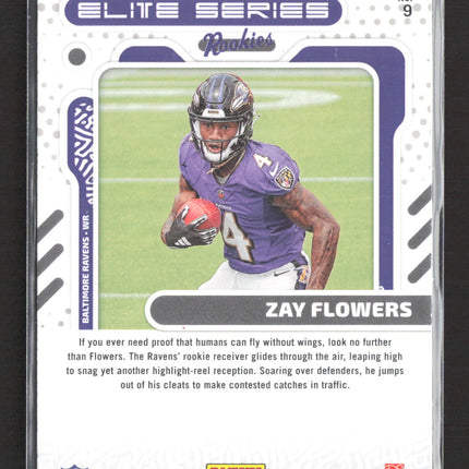 2023 Panini Donruss Elite Series Rookies Zay Flowers #9