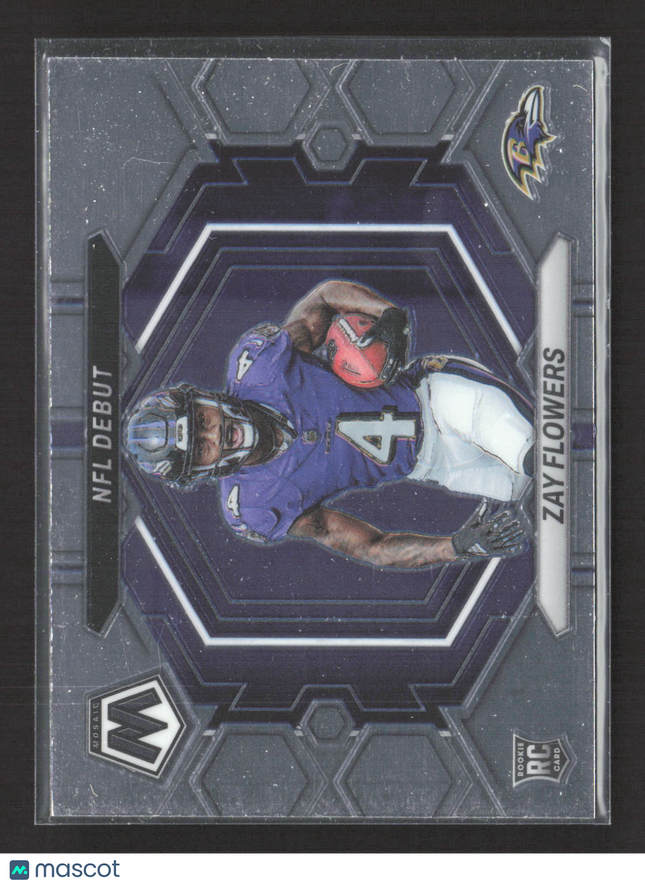 2023 Panini Mosaic Mosaic Zay Flowers #ND-18 RC