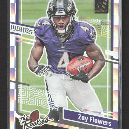 2023 Panini Donruss The Rookies Mosaic Zay Flowers #9