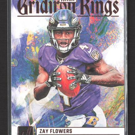 2023 Panini Donruss Gridiron Kings Zay Flowers #RGK-9