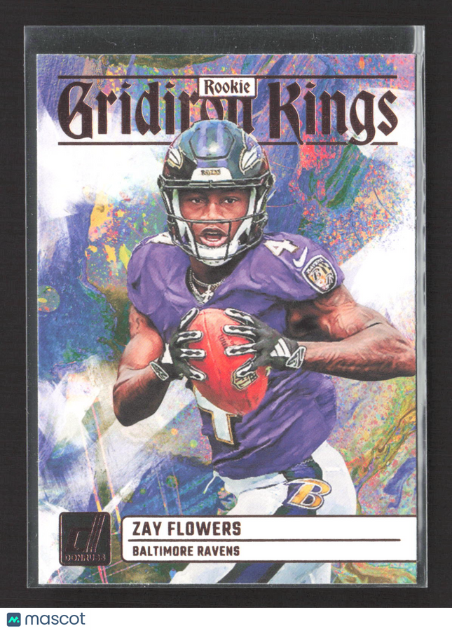 2023 Panini Donruss Gridiron Kings Zay Flowers #RGK-9