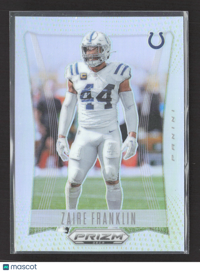 2025 Panini Prizm Deca Zaire Franklin #134 silver