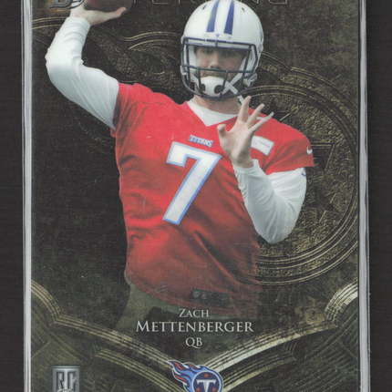 2014 Bowman Sterling Zach Mettenberger #32 gold /99 RC