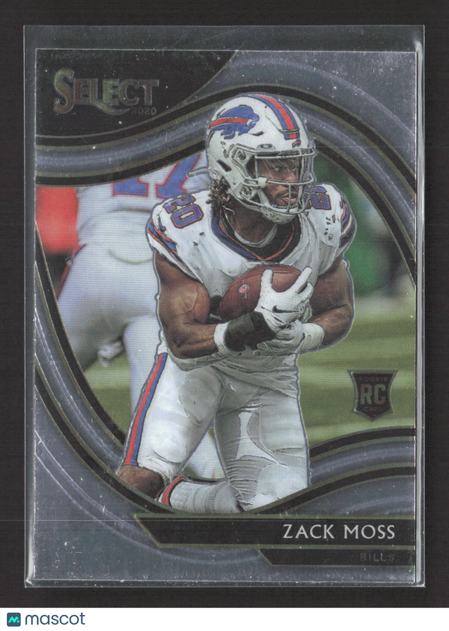2021 Panini Select Football Zack Moss #369 Field Level RC