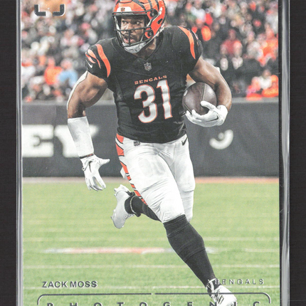 2024 Panini Photogenic Zack Moss #106