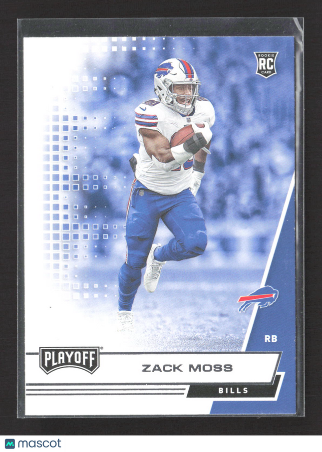 2020 Panini Playoff Zack Moss #232 RC