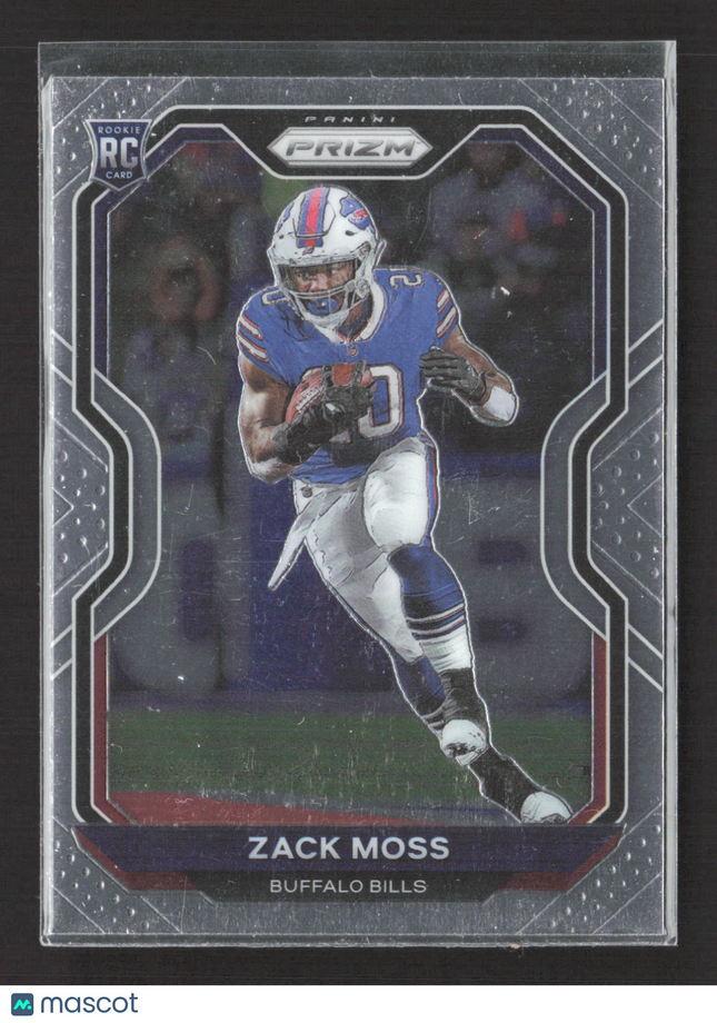 2020 Panini Prizm Zack Moss #311 RC