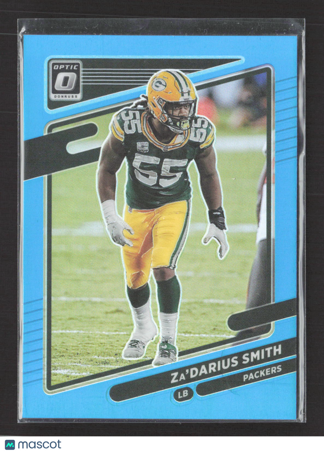 2021 Panini Donruss Optic Prizm Za'Darius Smith #92 Blue 140/299