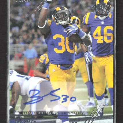 2014 Topps Prime Zac Stacy #104 auto