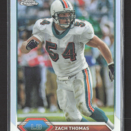 2024 Topps Composite Topps Chrome Zach Thomas #21 Refractor