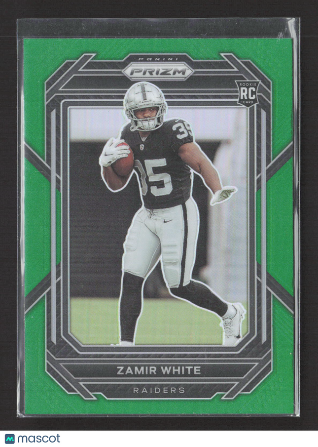2023 Panini Prizm Zamir White #323 Green RC