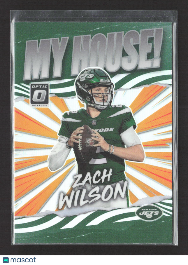 2021 Panini Donruss Optic Prizm My House! Zach Wilson #MH-2