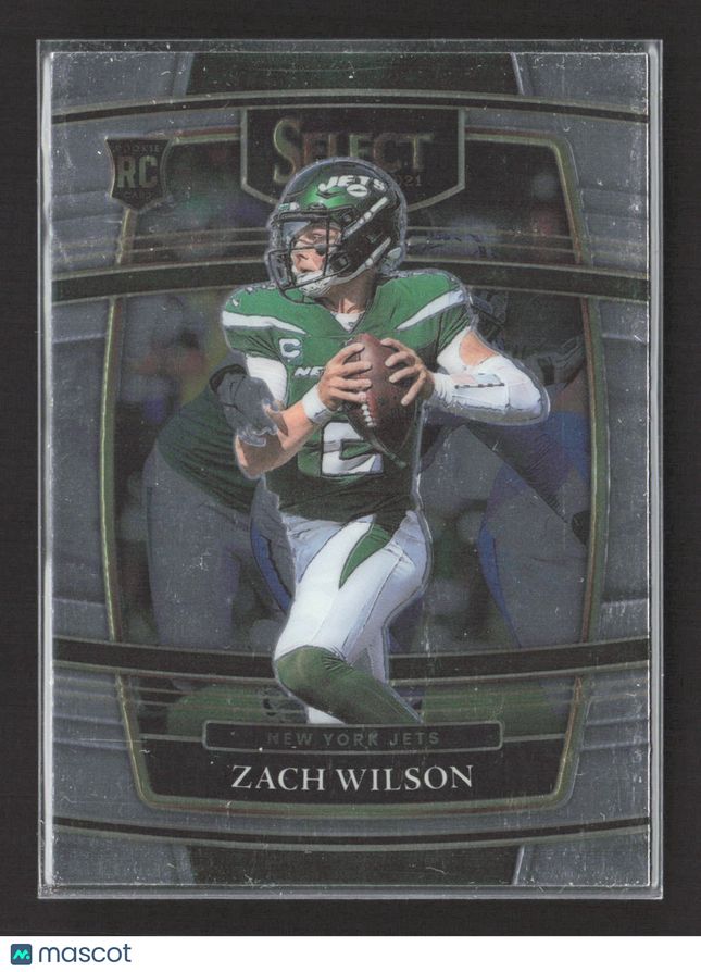 2022 Panini Select Concourse Zach Wilson #44 RC