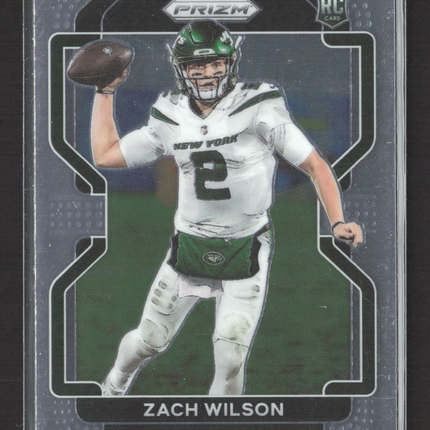 2021 Panini Prizm Zach Wilson #332 RC