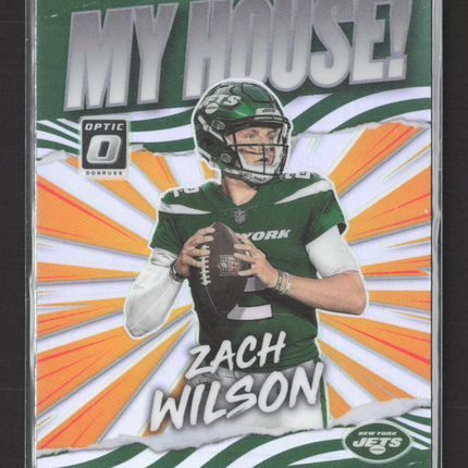 2021 Panini Donruss Optic My House! Zach Wilson #MH-2