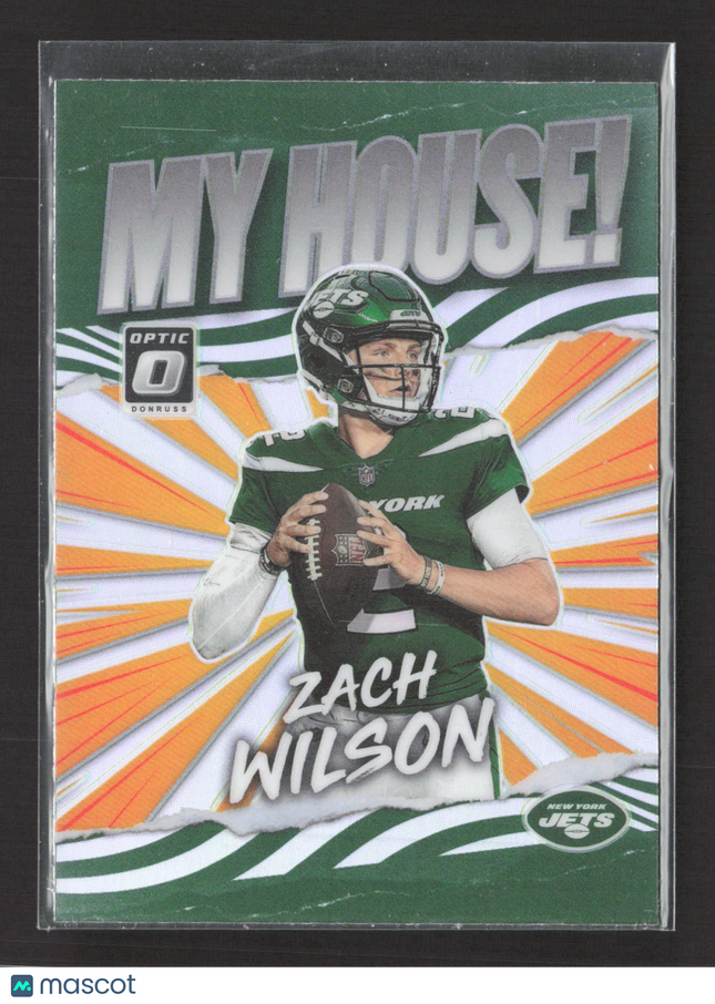 2021 Panini Donruss Optic My House! Zach Wilson #MH-2